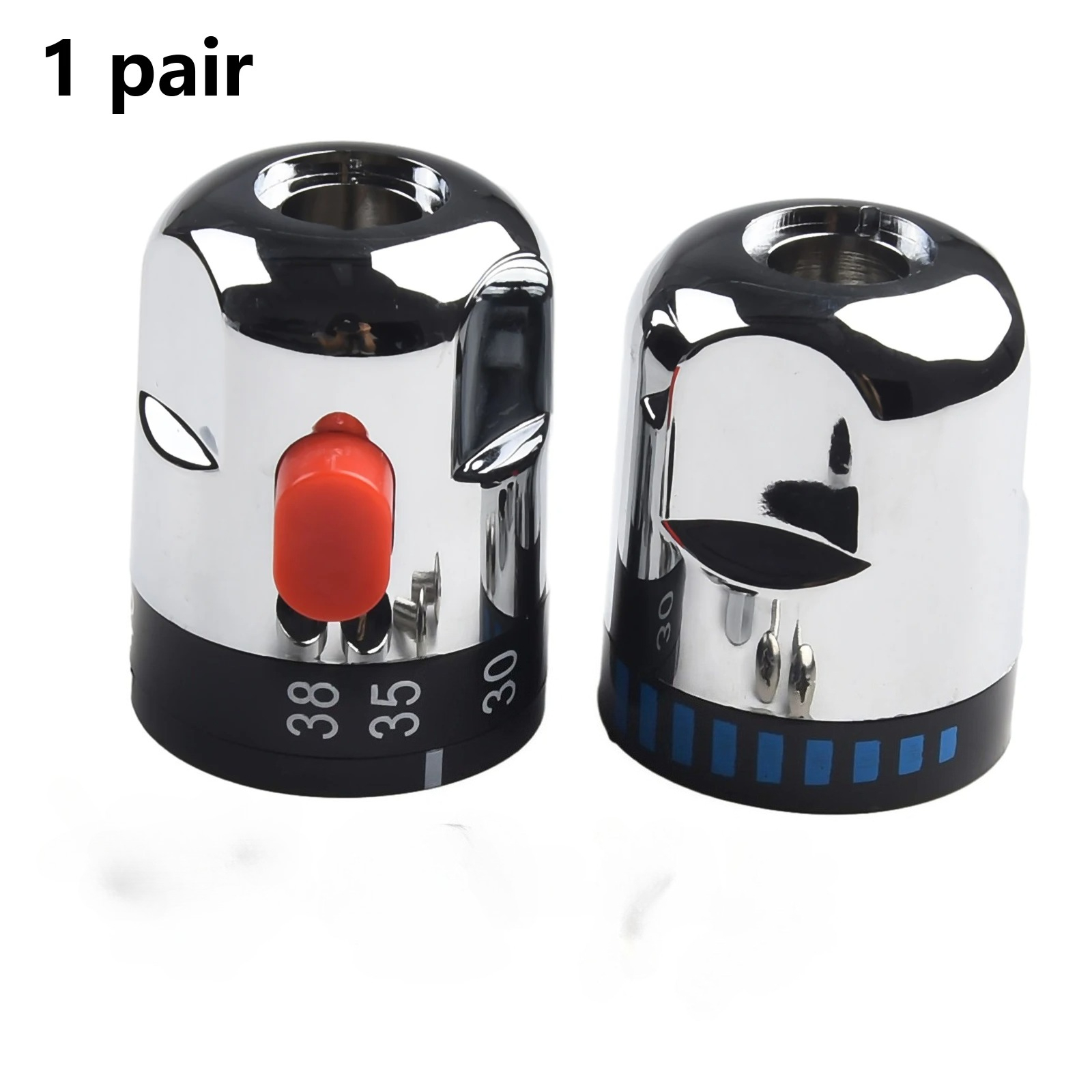 Shower Valve Cartridge - 1 Pair Thermostatic Control Handle Thermostatic