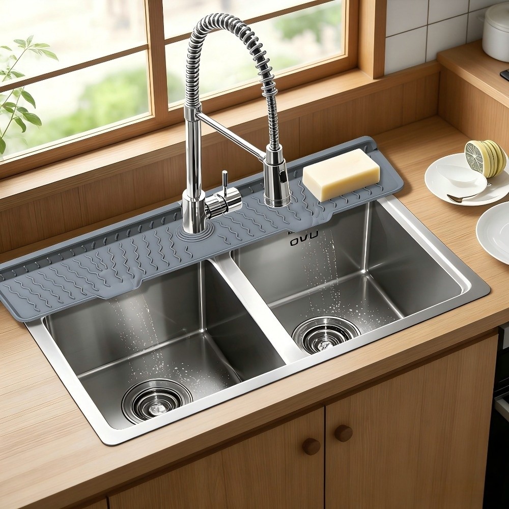 New Silicone Faucet Drain Mat  - Silicone Tap Washer review and price