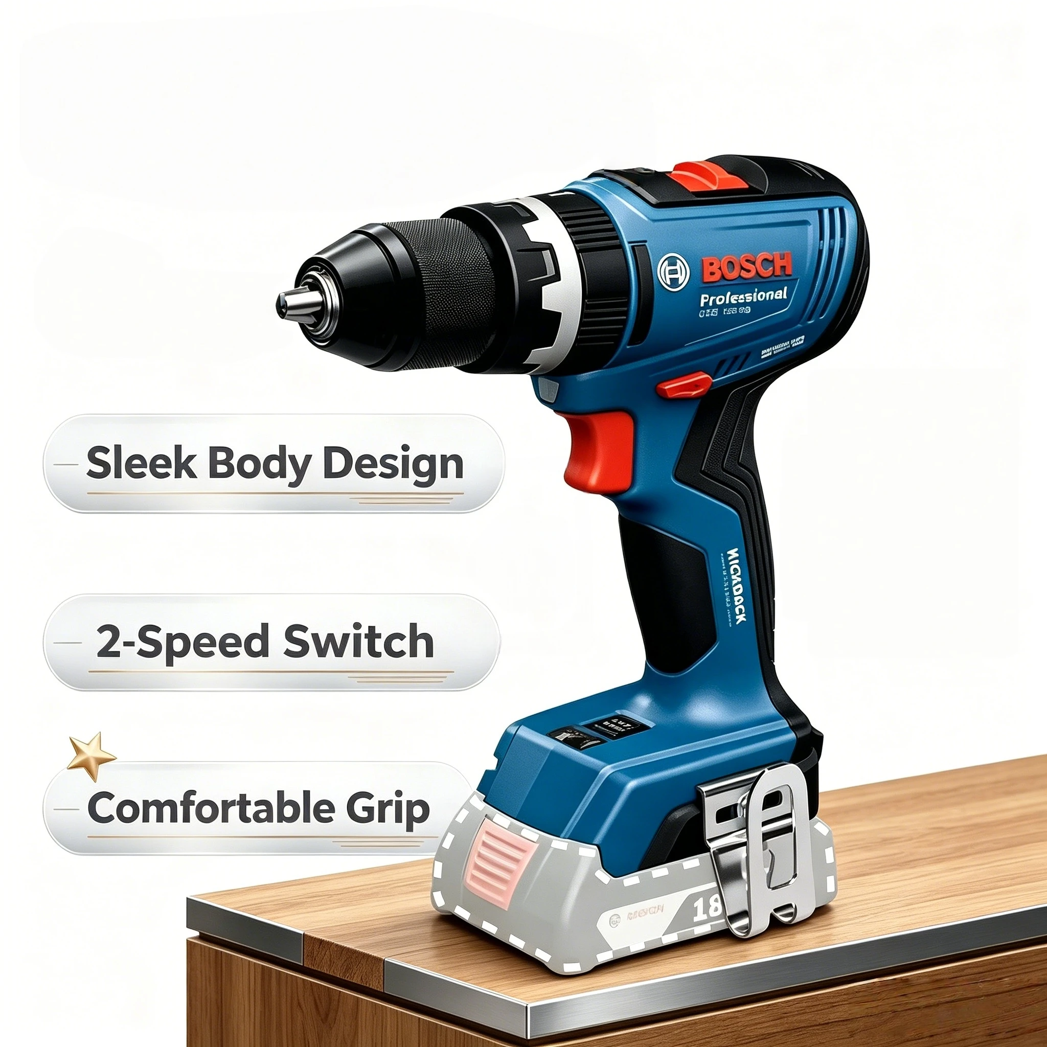 Compact Bosch GSR 18V-65,GSB 1 - Bosch Drill Gsb 18V review and price