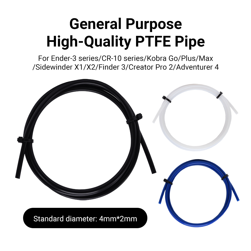 1M PTFE Tube 2x4mm MK8 Hot End - Ptfe Tape Thread review and price