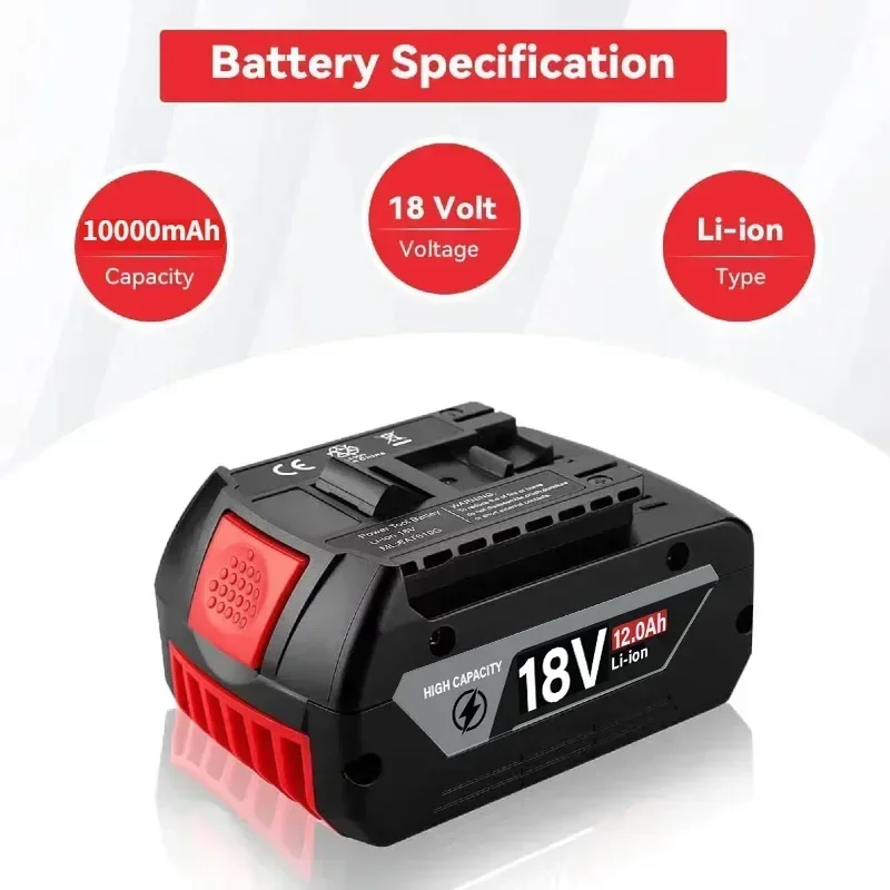 Original 18V Battery 8.0/10.0/ - Bosch Drill Gsb 18V review and price